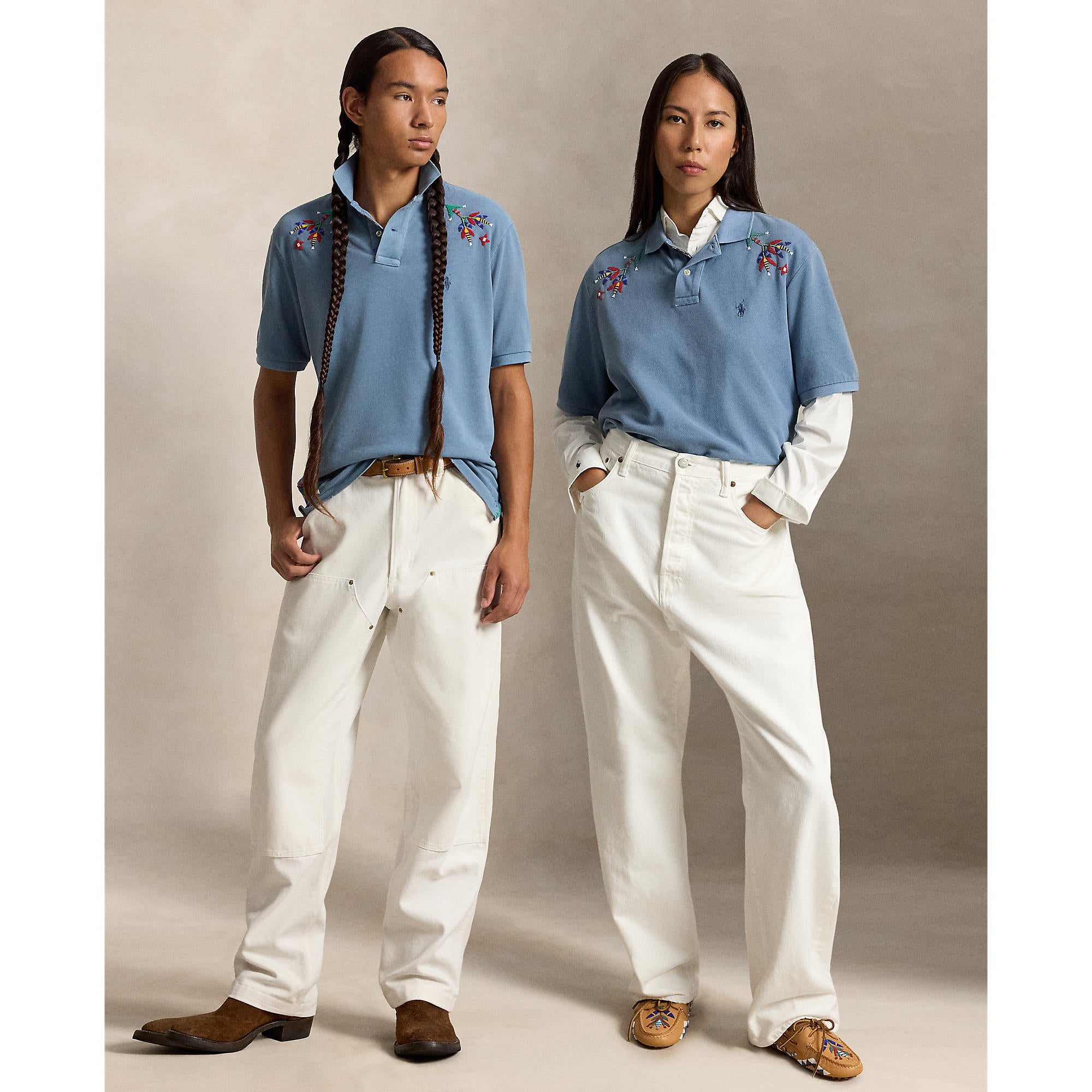 PRL x TÓPA Singing Blossoms Polo Shirt