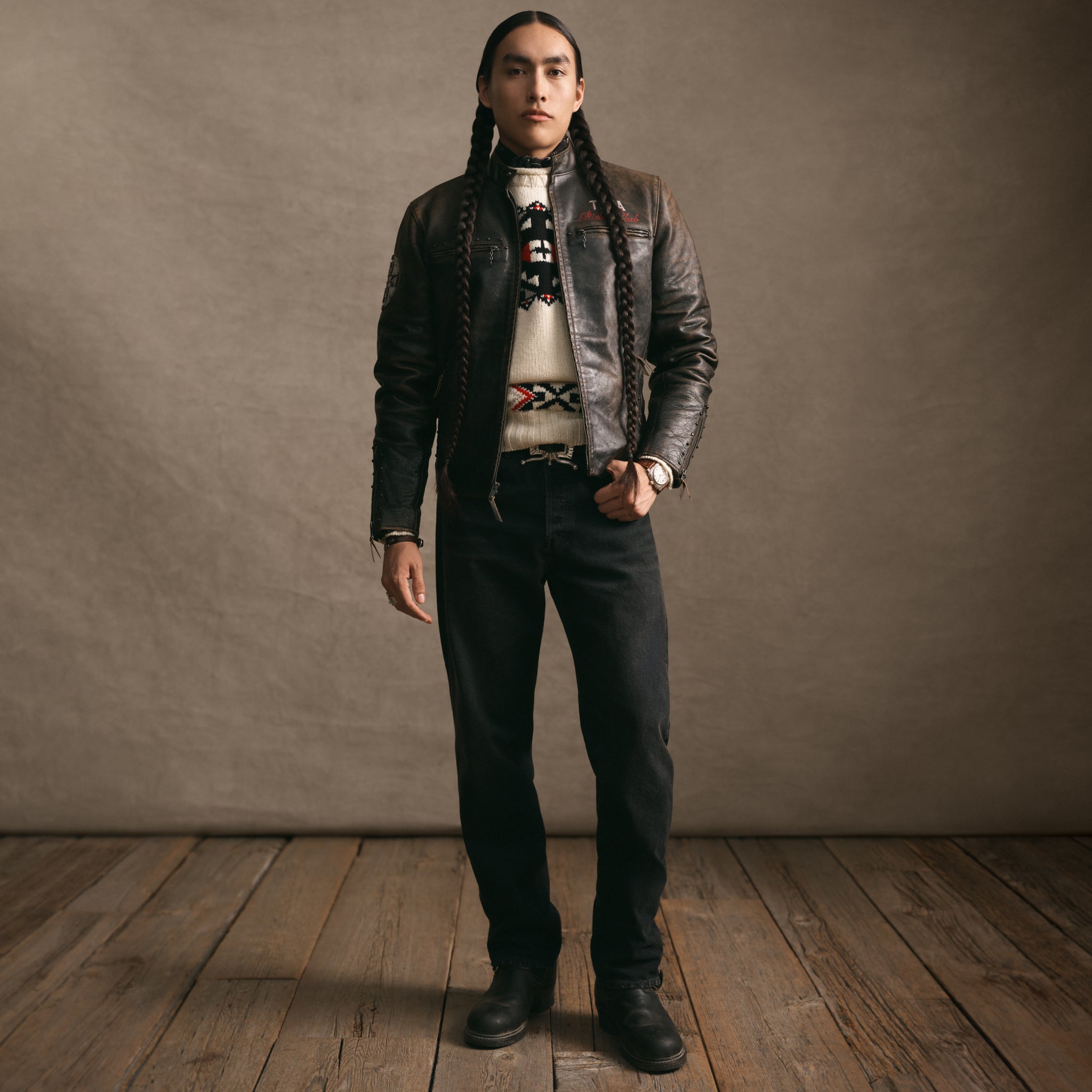 PRL x TÓPA Star Winds Leather Jacket – Tópa