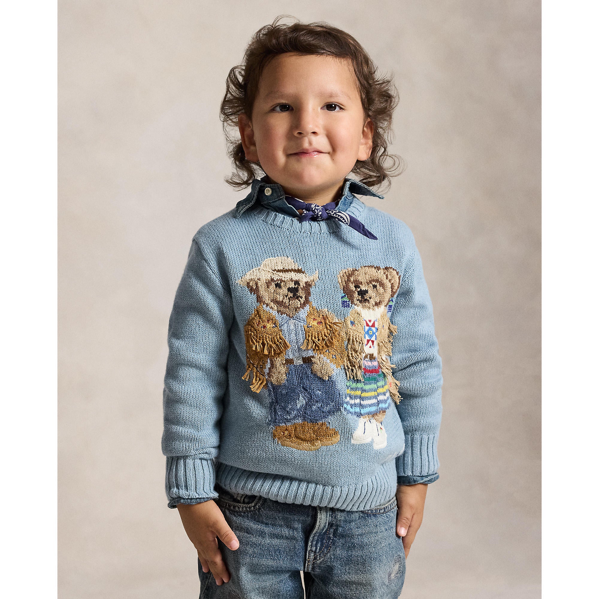 PRL x TÓPA Polo Bears Sweater