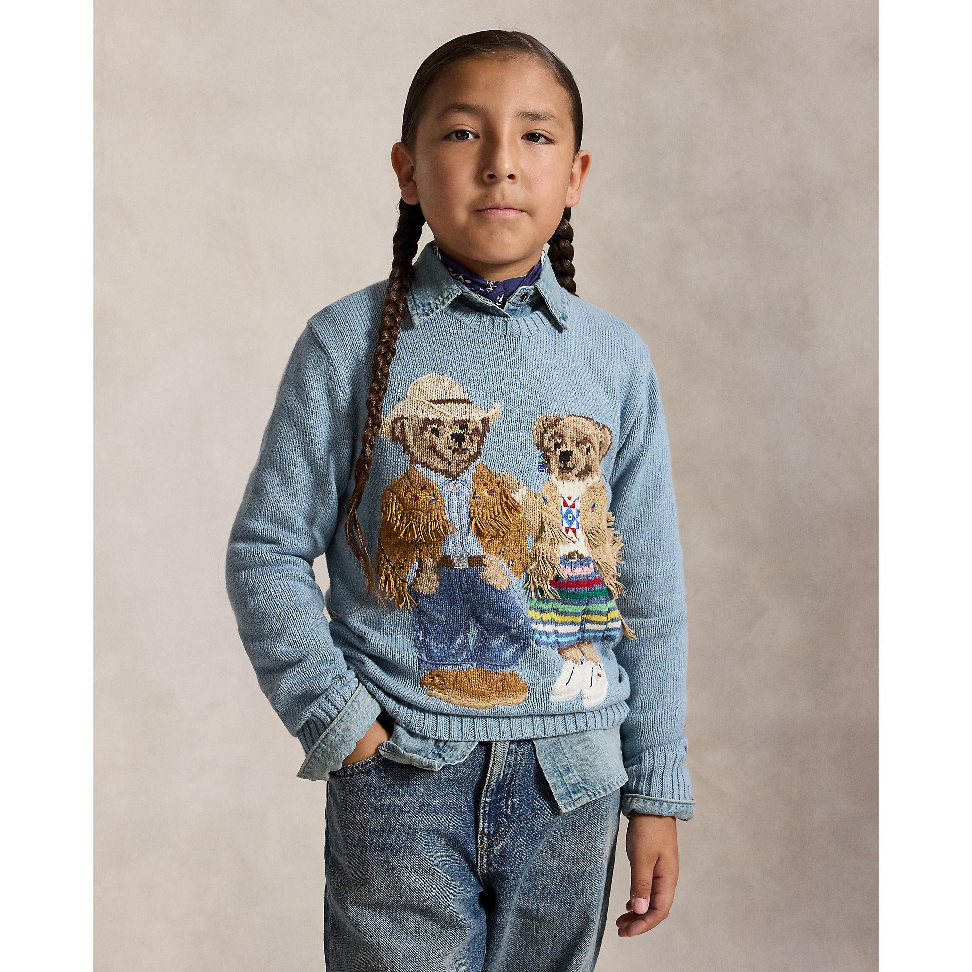PRL x TÓPA Polo Bears Sweater