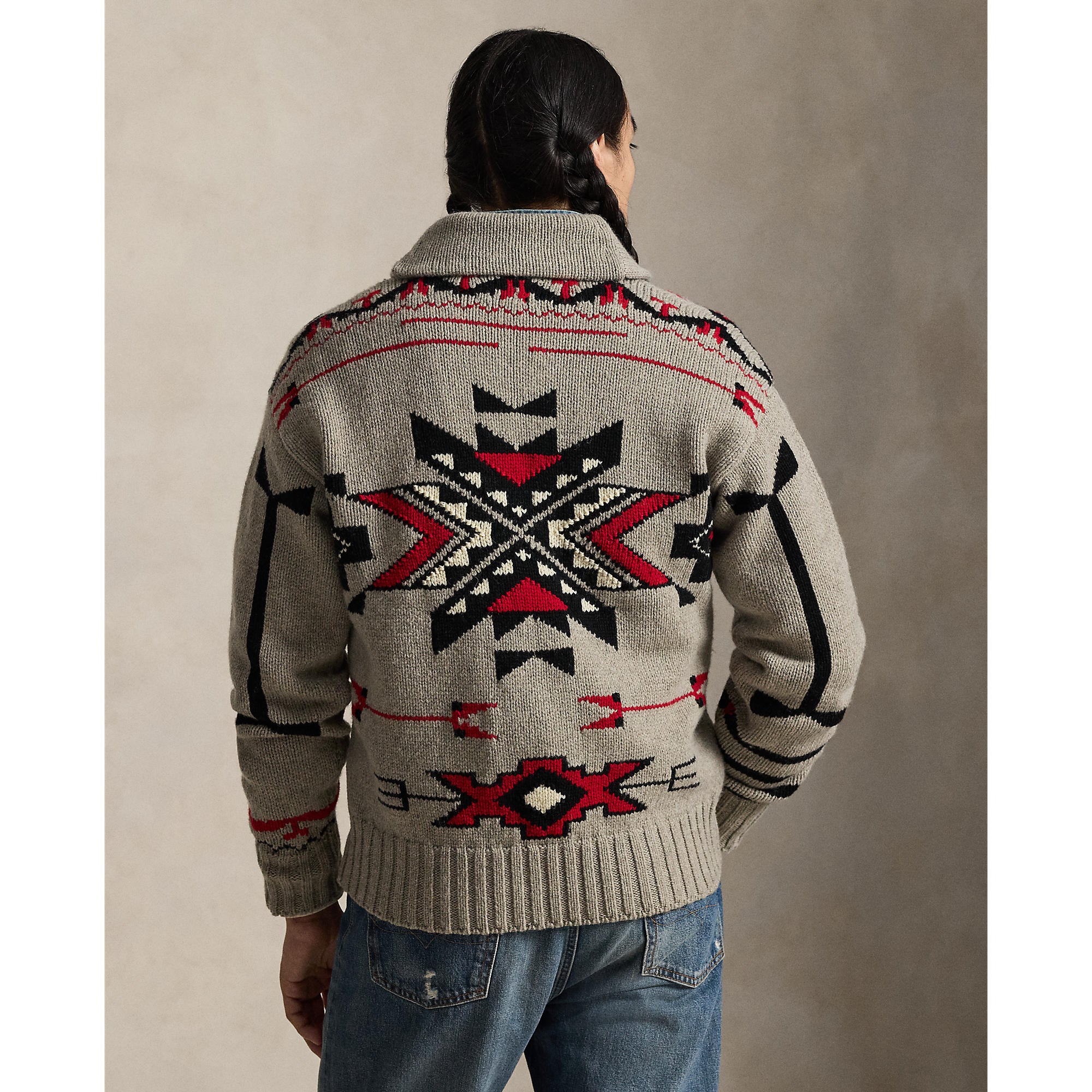 PRL x TÓPA Grey Sky Lodge Sweater – Tópa