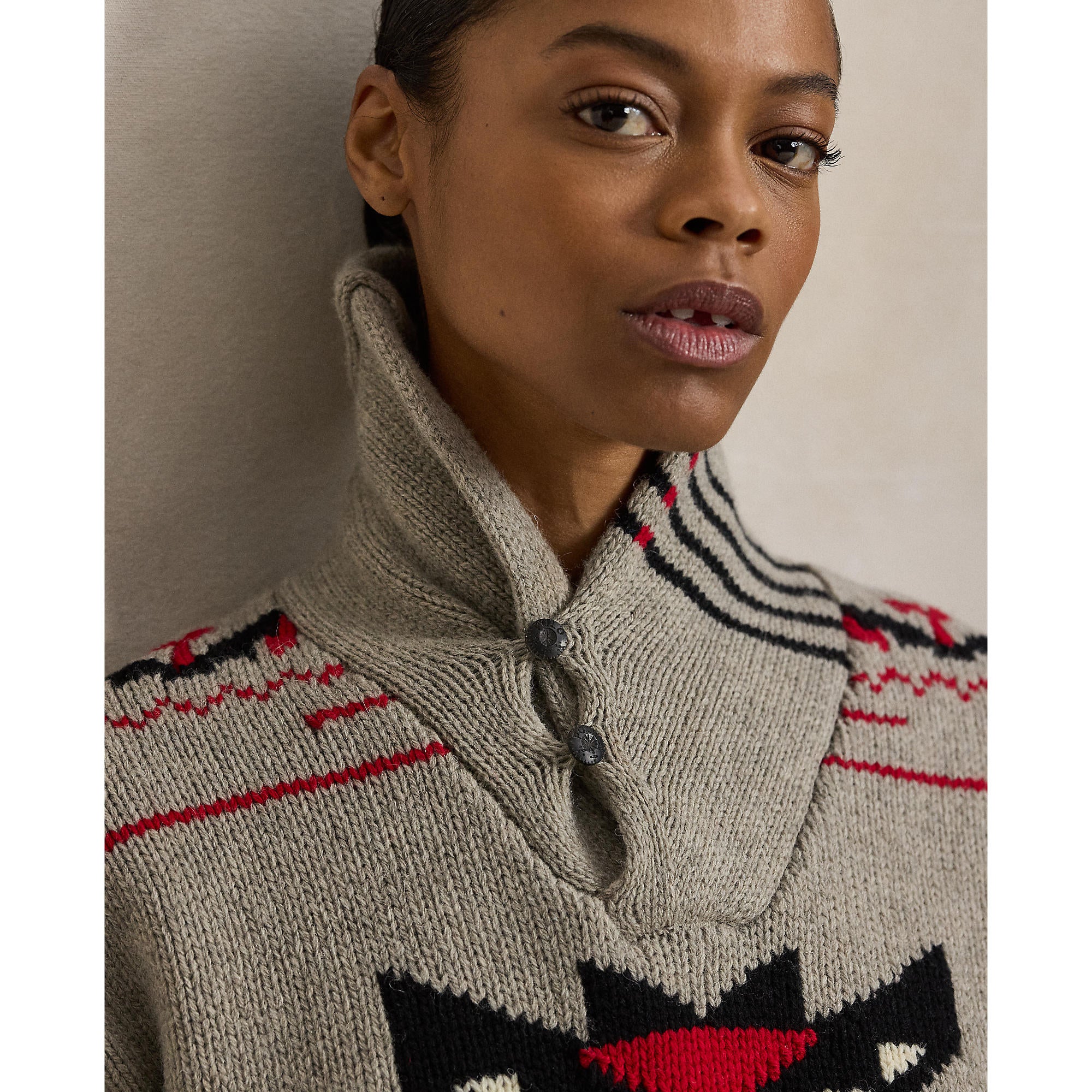 PRL x TÓPA Grey Sky Lodge Sweater – Tópa