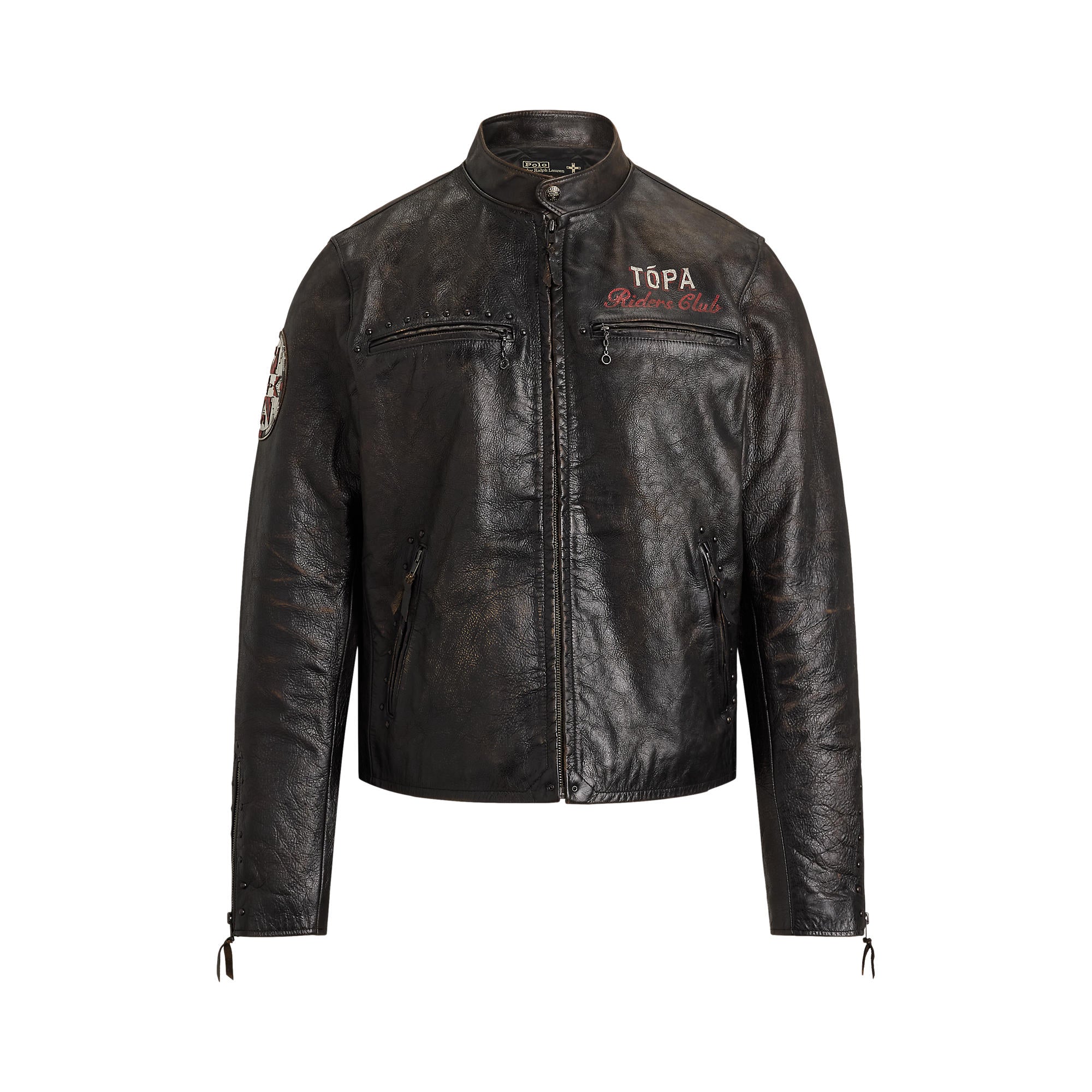 PRL x TÓPA Star Winds Leather Jacket