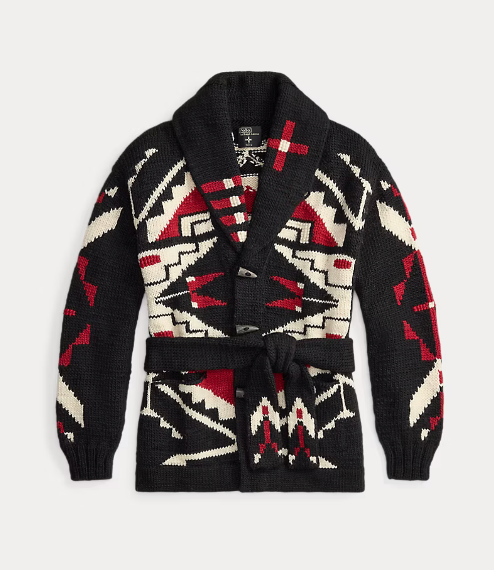 PRL x TÓPA Red Wind Star Cardigan